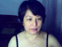Chinese  lady on webcam