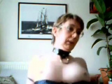 Webcam of horny mom hacked by not her bad son !